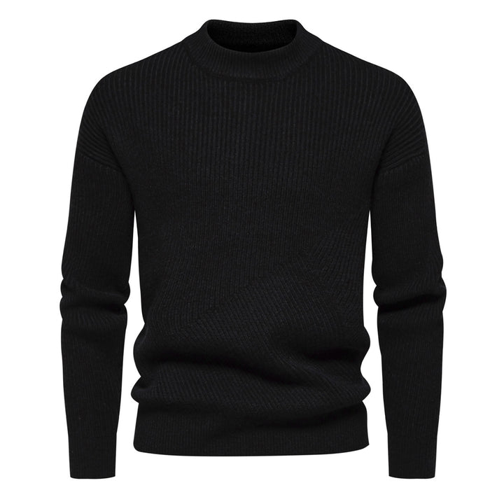 Herren Feinstrickpullover mit modernem Rippenmuster und hochwertiger Verarbeitung Aliams