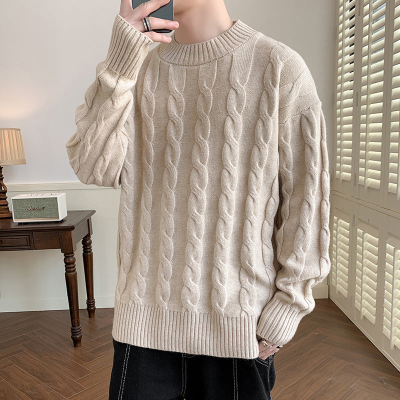 Herren Grobstrickpullover Aliams