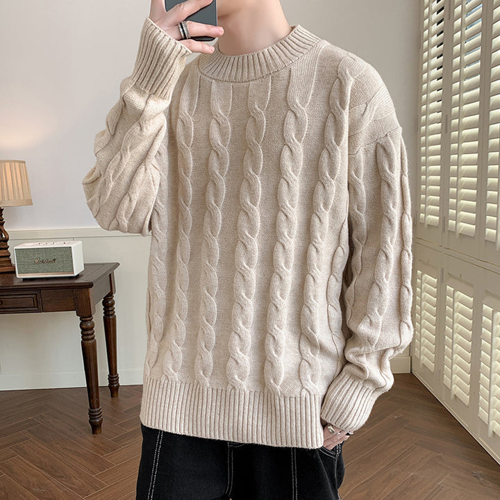 Herren Grobstrickpullover Aliams