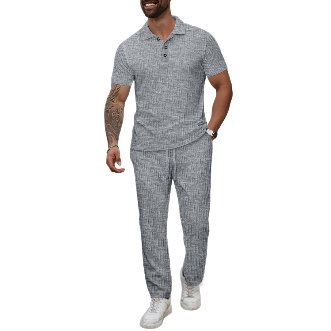 Herren Freizeitanzug mit modernem Design und strukturierten Details Aliams