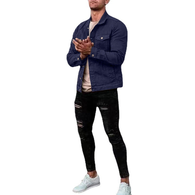 Herren Jeansjacke Aliams