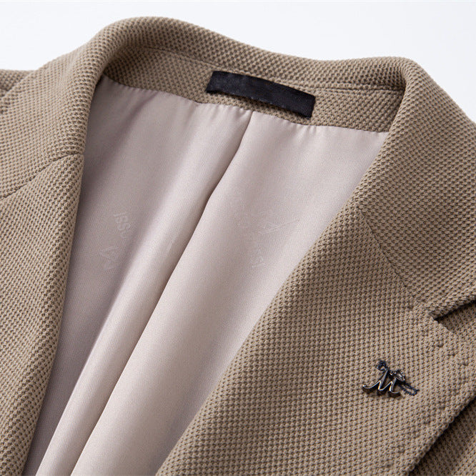 Herren Blazerjacke mit hohem Kragen Aliams