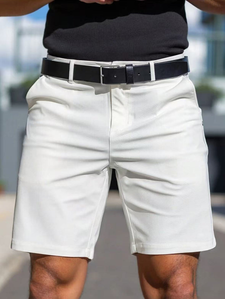 Herren multifunktionale kurze Hose mit elastischem Bund und praktischen Seitentaschen Aliams
