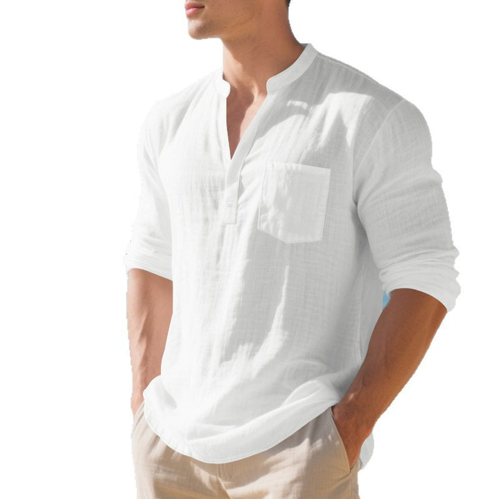 Herren Baumwollhemd Aliams