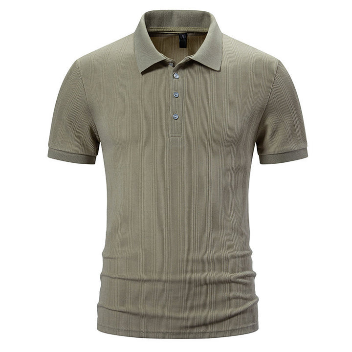 Herren Polohemd mit strukturiertem Design Aliams