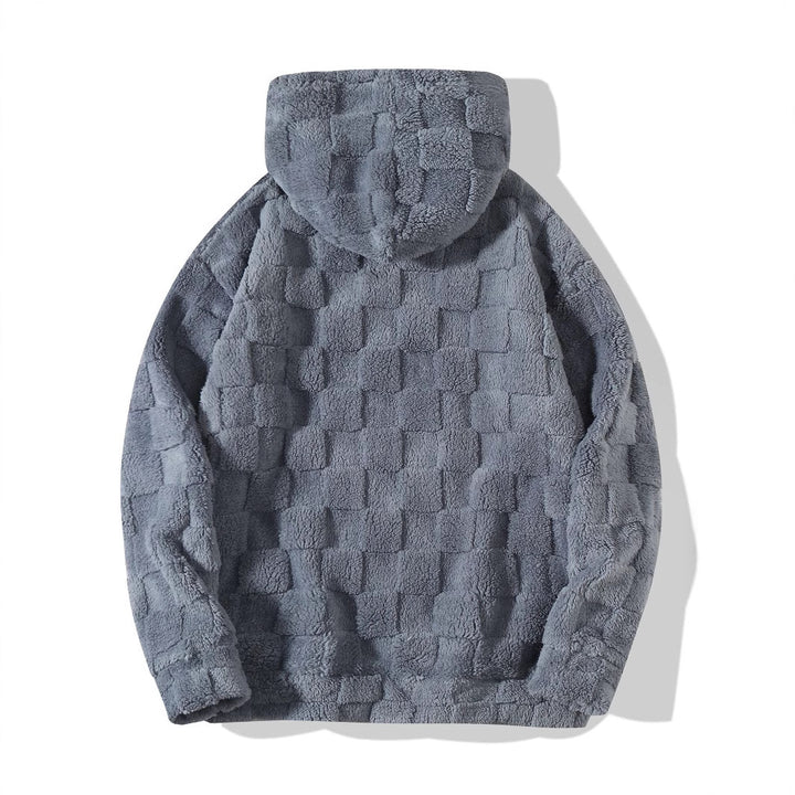 Herren Kapuzenpullover aus weichem Plüsch mit ausgefallenem Design Aliams