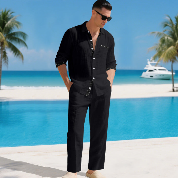 Herren elegante Sommer-Lounge-Anzug Aliams