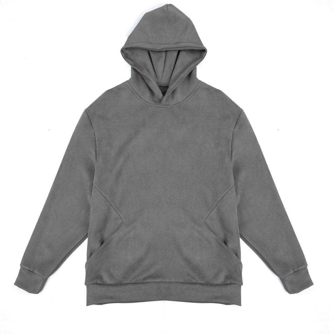 Herren Kapuzensweatshirt aus weichem Fleece-Material mit innovativen Details Aliams