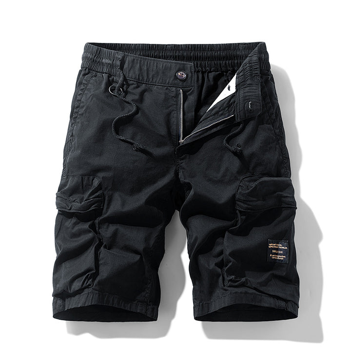 Herren Cargo-Shorts aus strapazierfähigem Material mit praktischen Seitentaschen Aliams