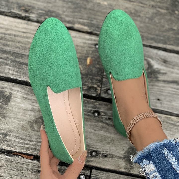 Damen Bequeme Slipper Im Eleganten Design mit Weicher Oberflächenstruktur Aliams