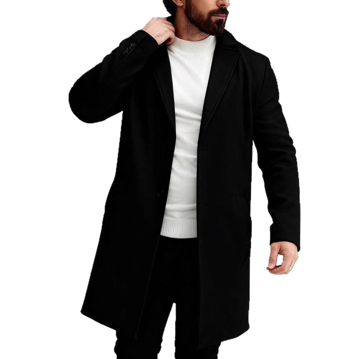 Herren klassischer und eleganter Wintermantel Aliams