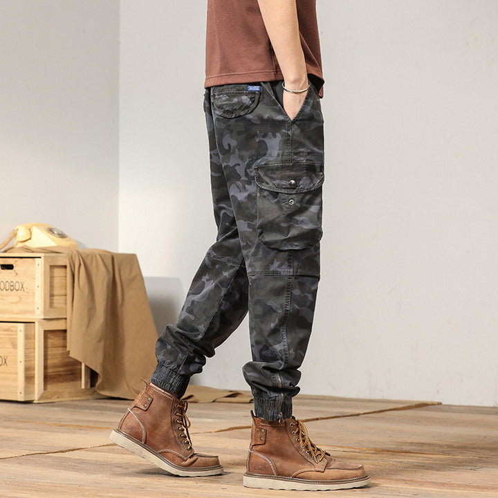 Herren Cargohose mit atmungsaktivem Material und praktischen Taschen Aliams