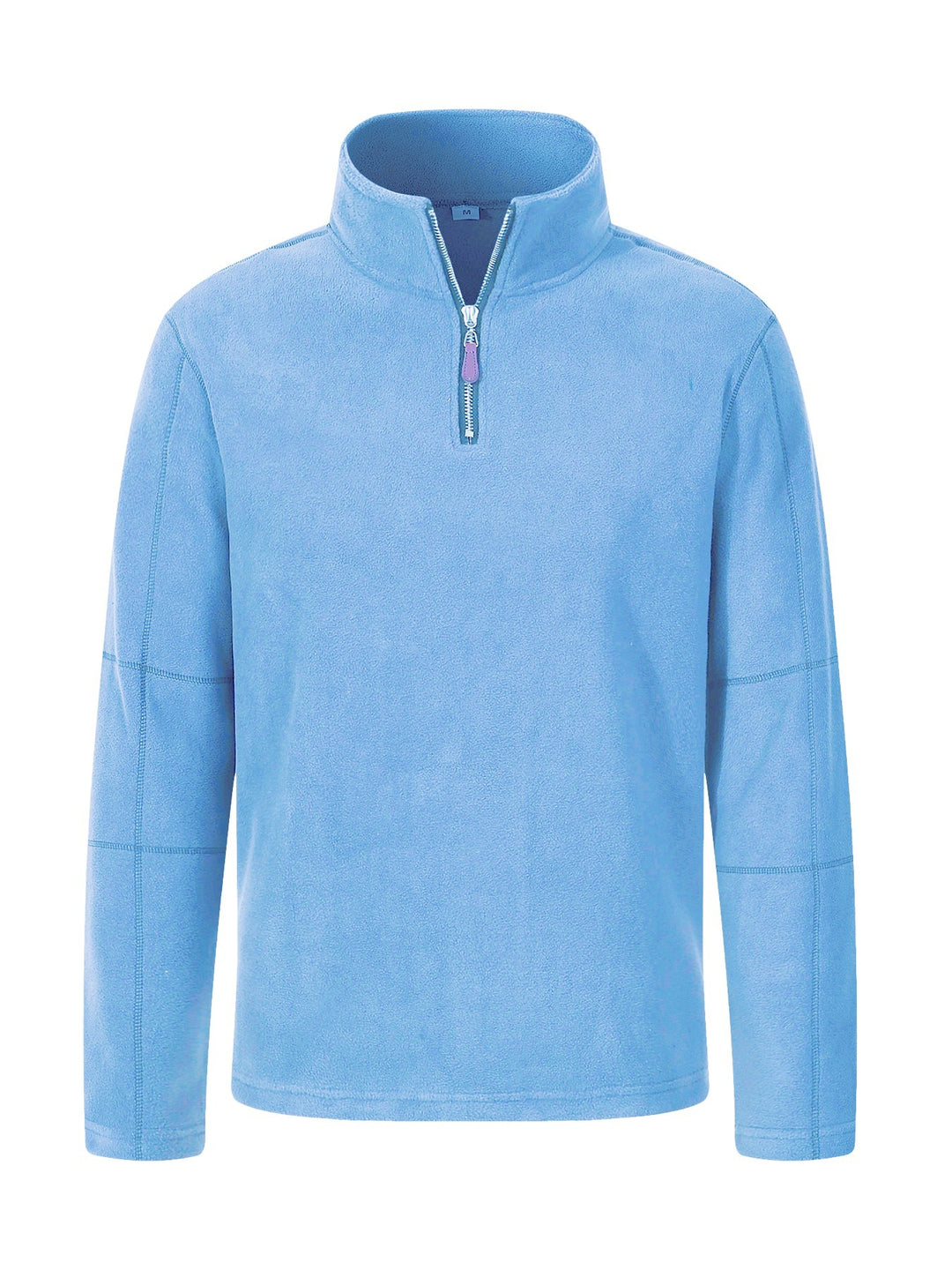 Herren Fleecejacke mit hohem Kragen und praktischem Reißverschluss Aliams