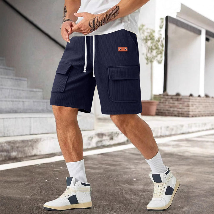 Herren Cargo-Shorts mit praktischen Taschen und atmungsaktivem Gewebe Aliams
