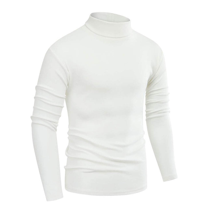 Herren Elegantes Langarm-Polohemd Aliams