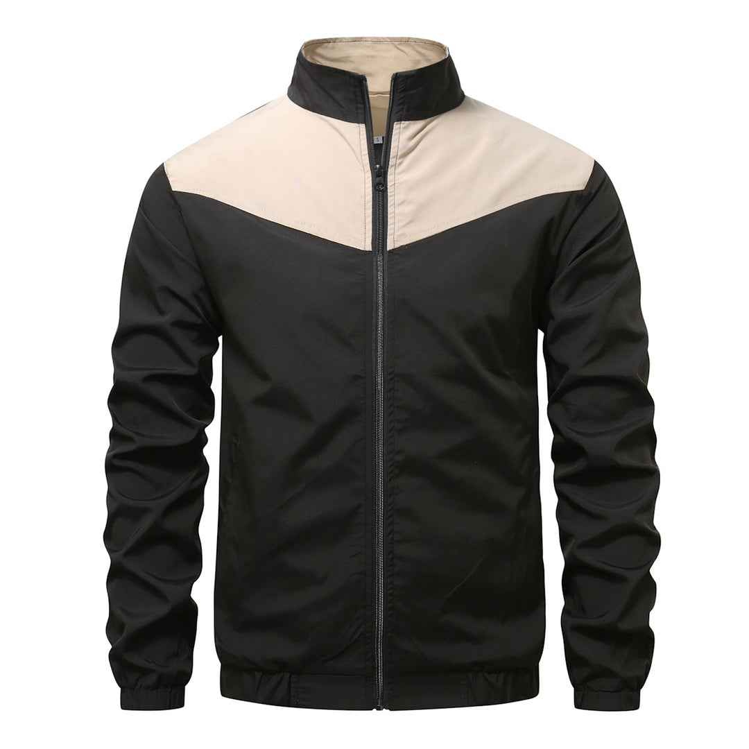 Herren Sportliche Jacke mit modernem Kragen Aliams