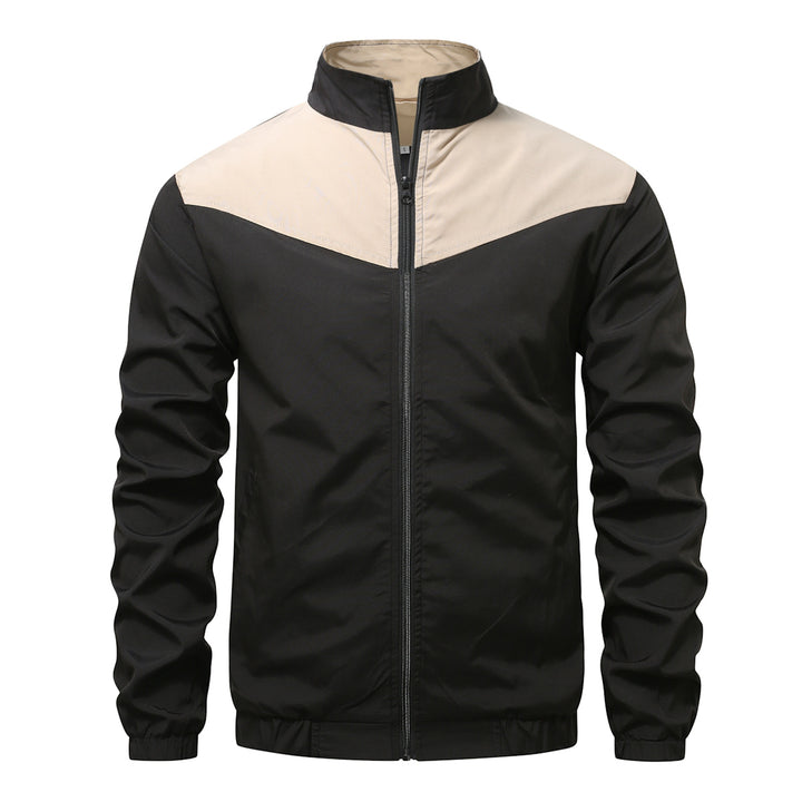 Herren Sportliche Jacke mit modernem Kragen Aliams