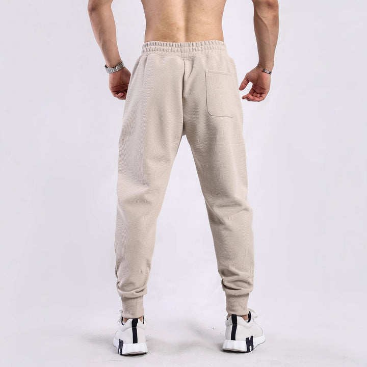 Herren Sportliche Jogginghose mit atmungsaktiven Einsätzen und elastischem Bund Aliams