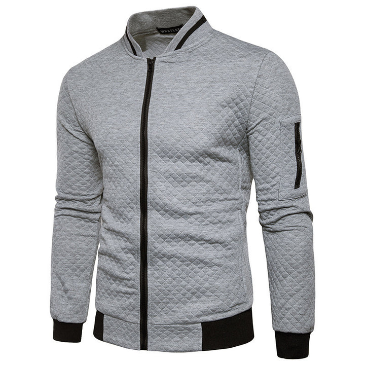 Herren elegante Steppjacke mit modernem Schnitt und praktischen Taschen Aliams