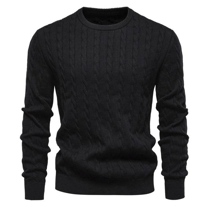Herren Gemusterter Strickpullover Aliams