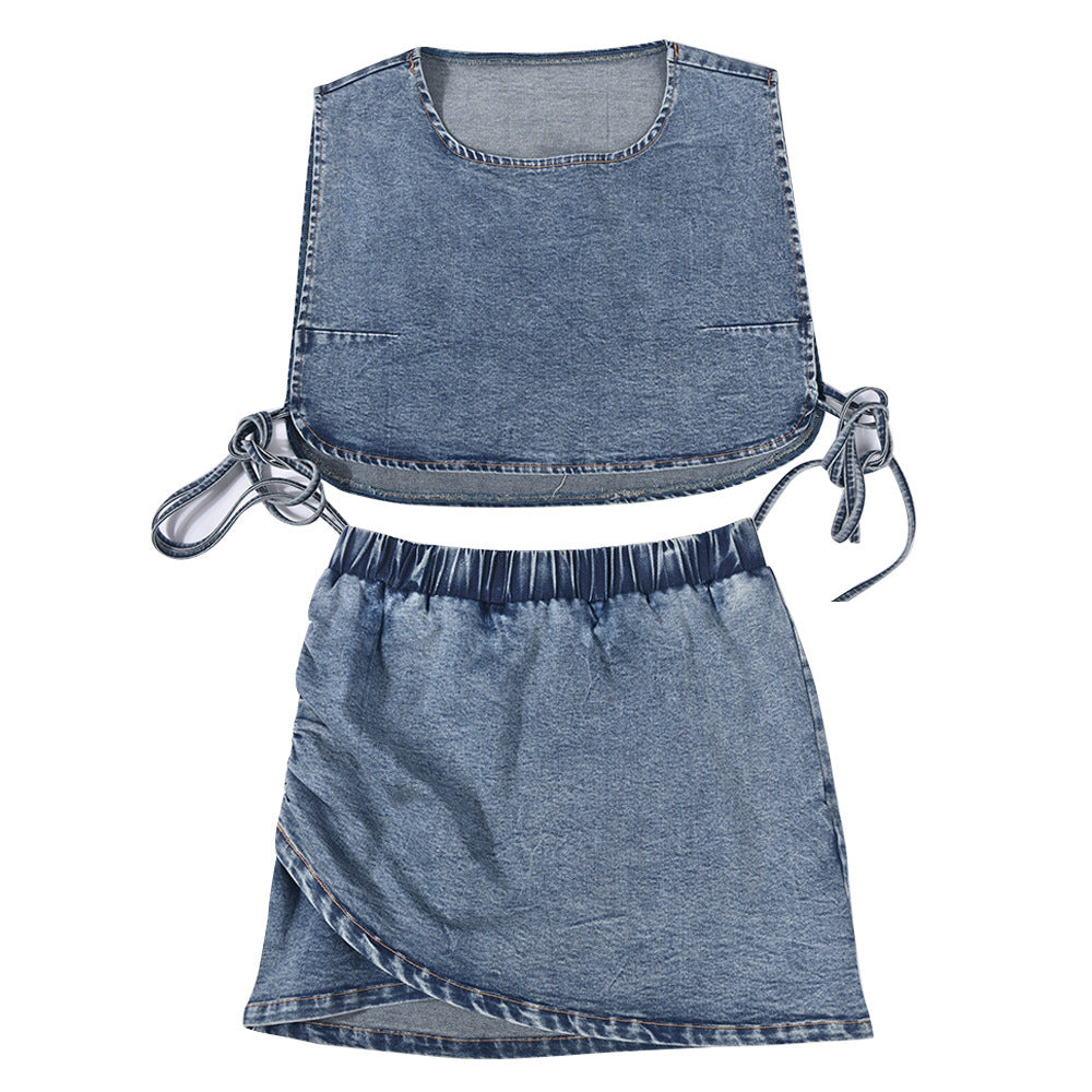 Damen Denim Twin-Set Aliams