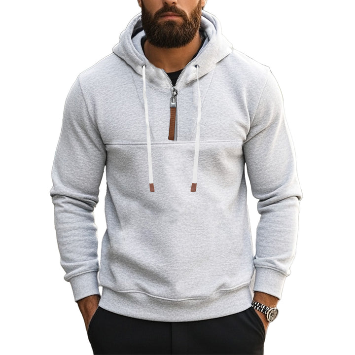 Herren Sweatshirt mit modernem Reißverschlussdesign Aliams