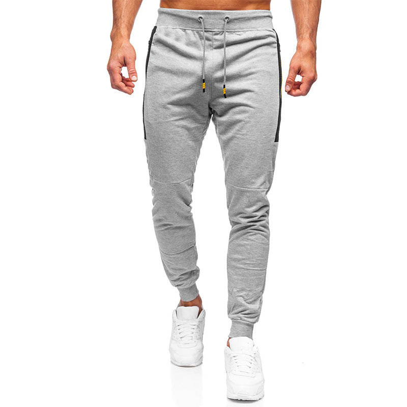 Herren Jogginghose mit praktischem elastischem Bund und stylischen Kontrastdetails Aliams