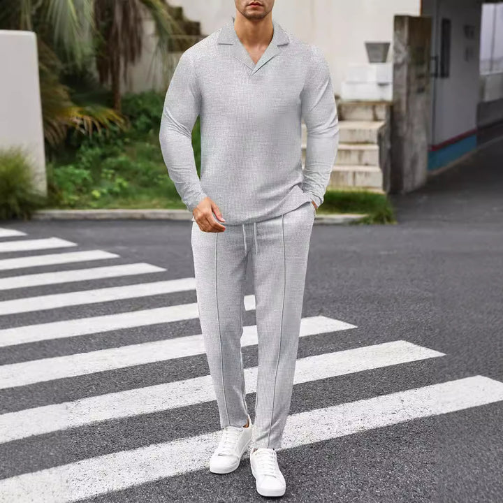 Herren eleganter Freizeit-Look aus atmungsaktivem Material Aliams