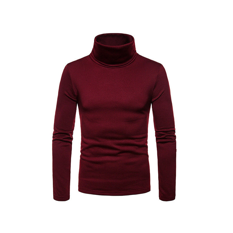 Herren Rollkragenpullover aus weichem Stretchmaterial Aliams