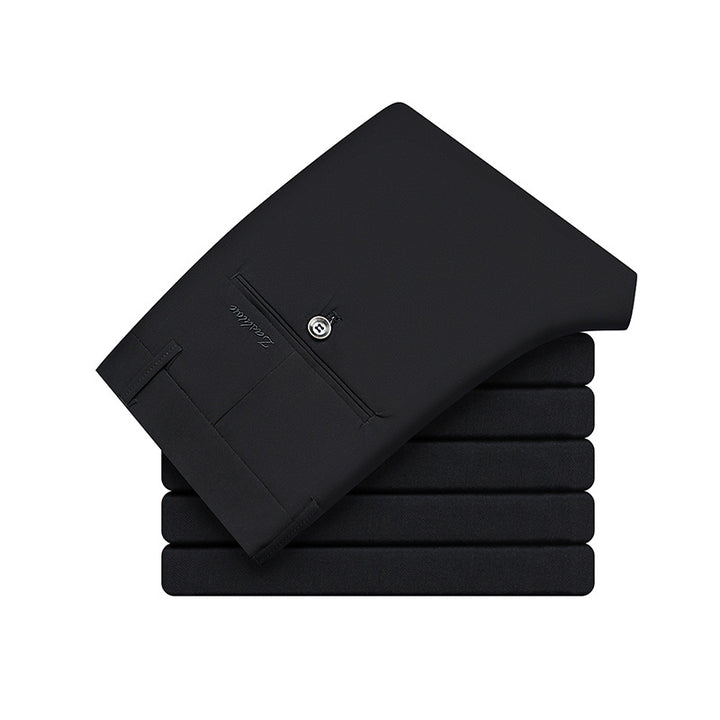 Herren elegante Business-Hose mit schmalem Schnitt und dehnbarem Material Aliams