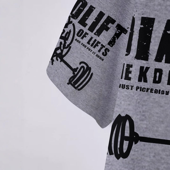 Herren Sportliches Poloshirt mit kreativem Motivdruck Aliams