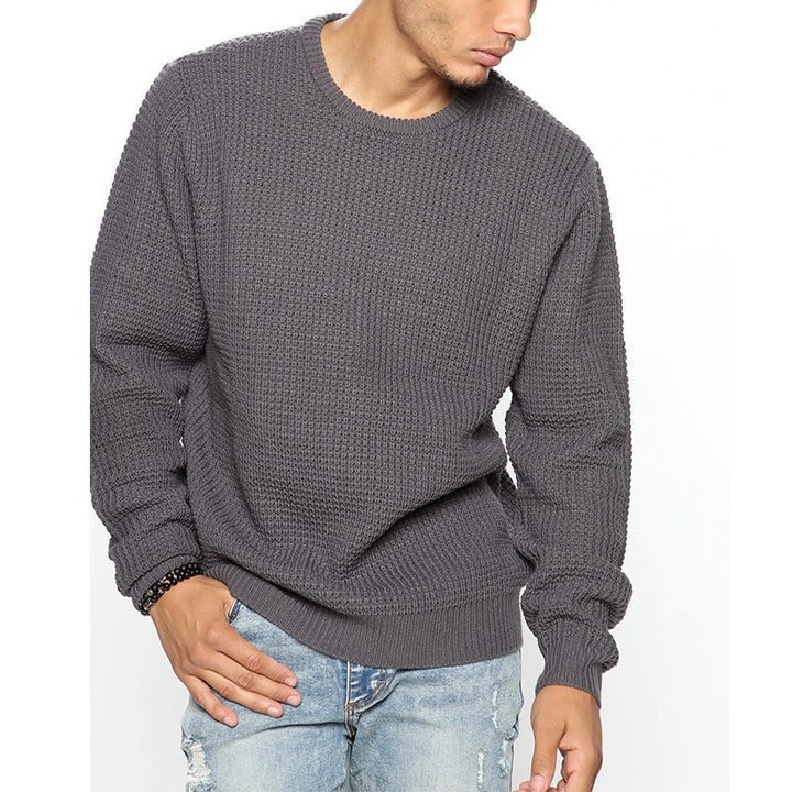 Herren Grobstrickpullover mit modernem Schnitt und kuscheligem Innenfutter Aliams