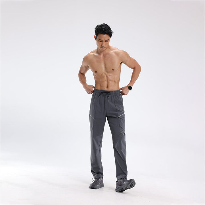 Herren Atmungsaktive Outdoor-Hose mit verstellbarem Bund Aliams