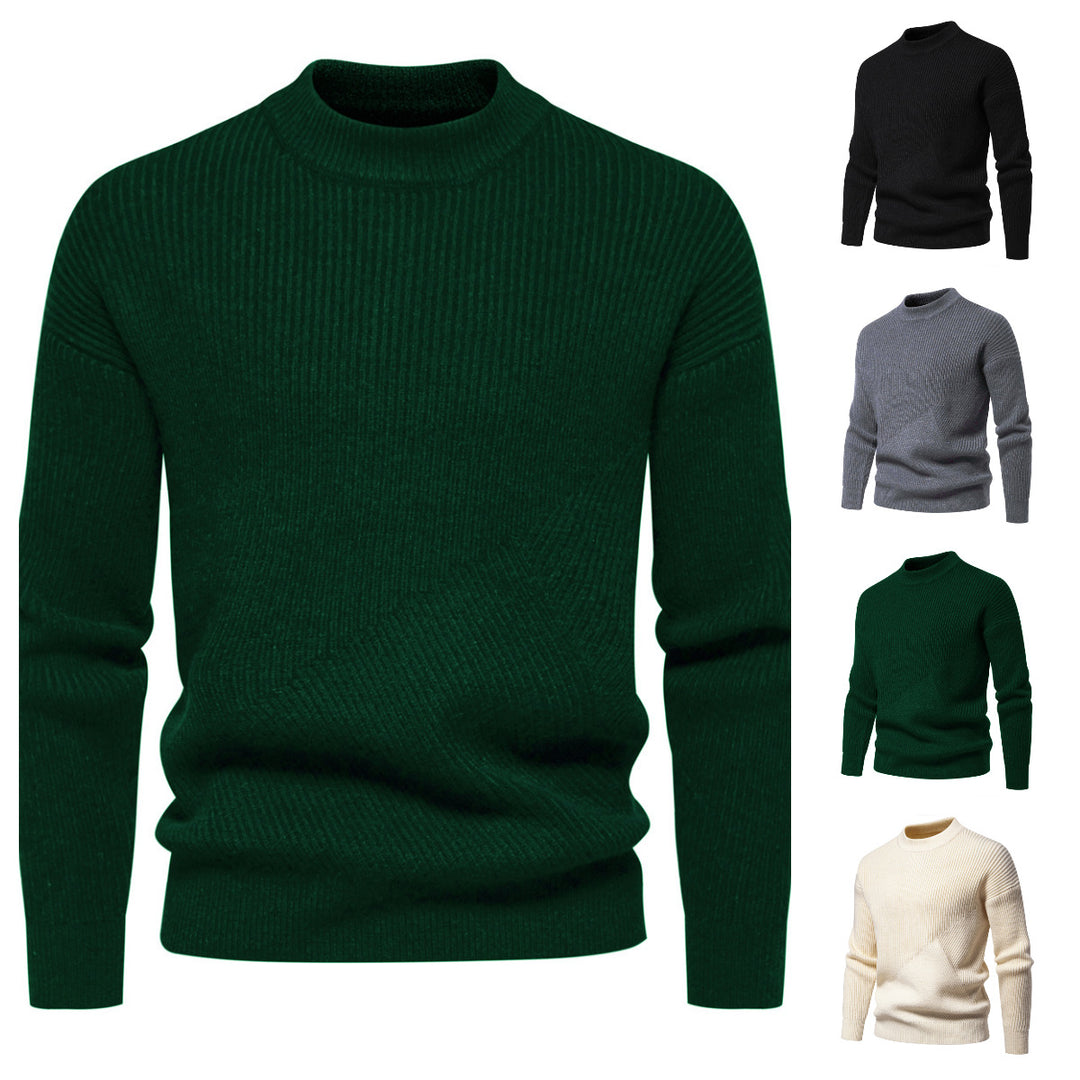 Herren Feinstrickpullover mit modernem Rippenmuster und hochwertiger Verarbeitung Aliams