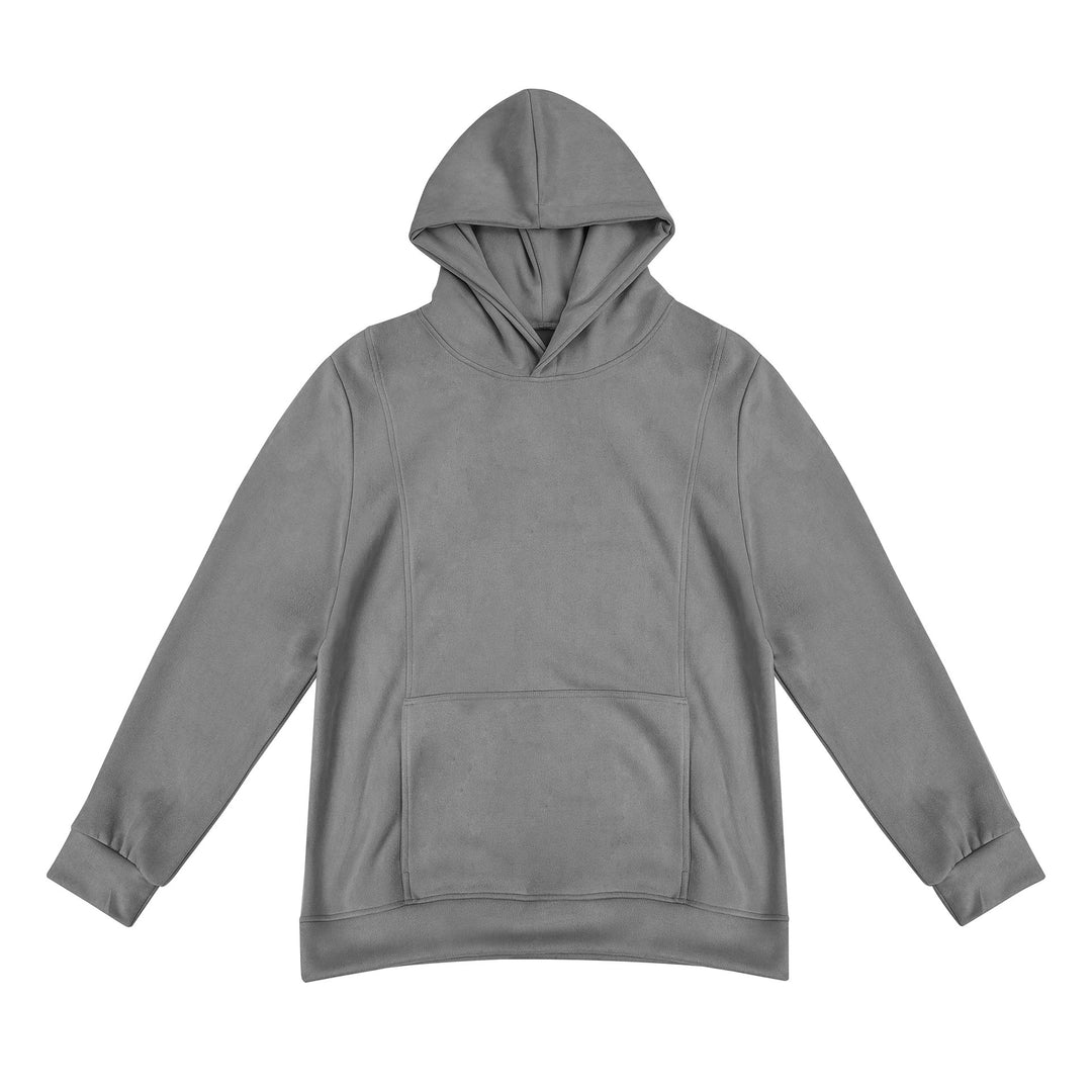 Herren Kapuzenpullover mit praktischem Kängurutaschen-Design und weichem Innenfutter Aliams