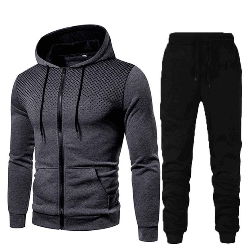 Herren Sportliches Jogginganzug-Set mit atmungsaktivem Material und modernen Einsätzen Aliams