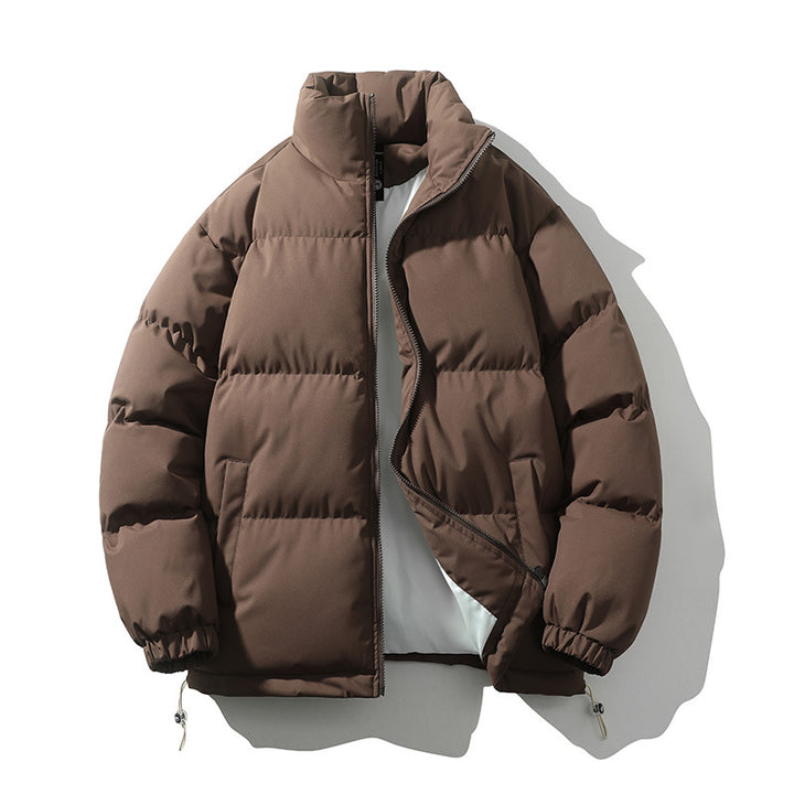 Herren isolierte Pufferjacke mit hohem Kragen und eleganter Passform Aliams