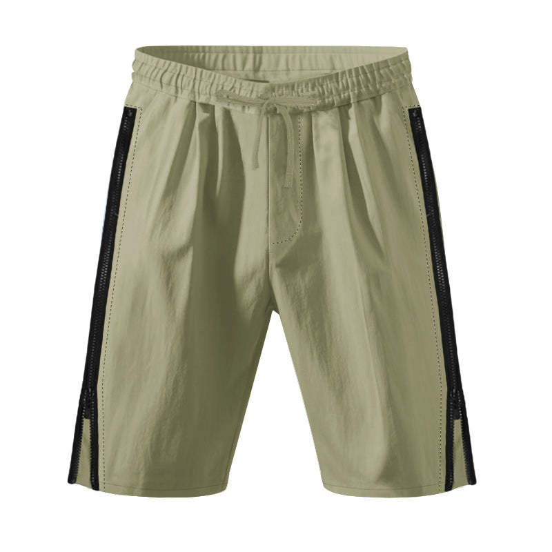 Herren sportliche Shorts mit atmungsaktiven Seiteneinsätzen Aliams