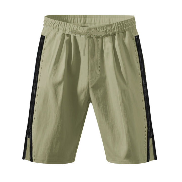 Herren sportliche Shorts mit atmungsaktiven Seiteneinsätzen Aliams