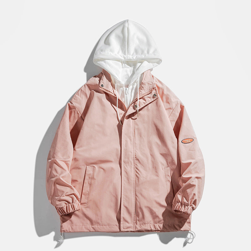 Unisex Übergangsjacke mit Kapuze und atmungsaktivem Innenfutter Aliams
