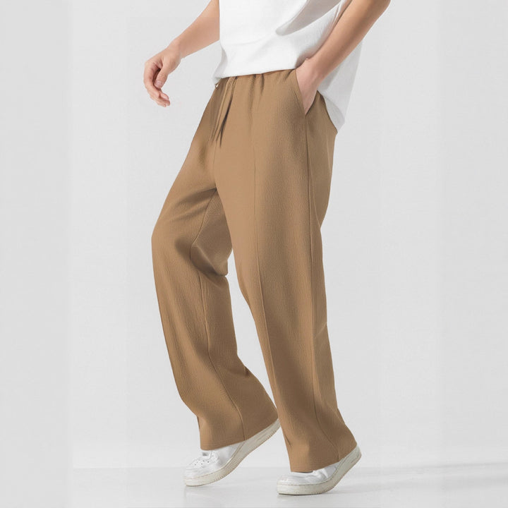 Herren Elegante, weite Freizeithose aus atmungsaktivem Gewebe Aliams