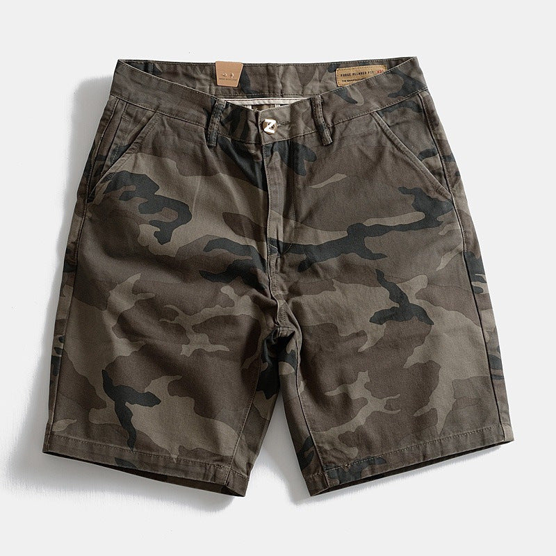 Herren Cargo-Shorts mit multifunktionalen Taschen und strapazierfähigem Material Aliams
