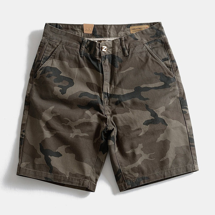 Herren Cargo-Shorts mit multifunktionalen Taschen und strapazierfähigem Material Aliams