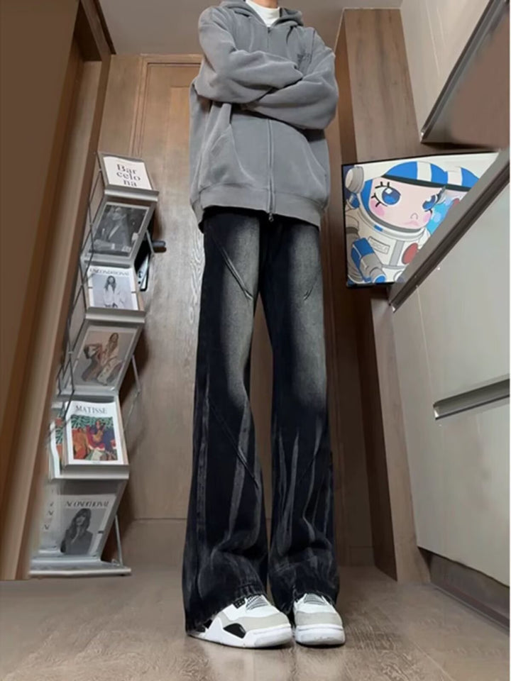 Herren lässige baggy Jeans im used Look Aliams