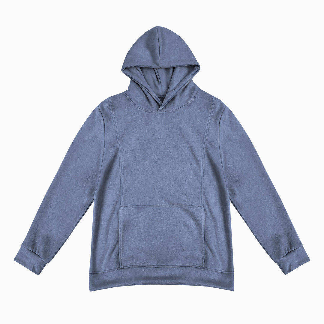 Herren Kapuzenpullover mit praktischem Kängurutaschen-Design und weichem Innenfutter Aliams