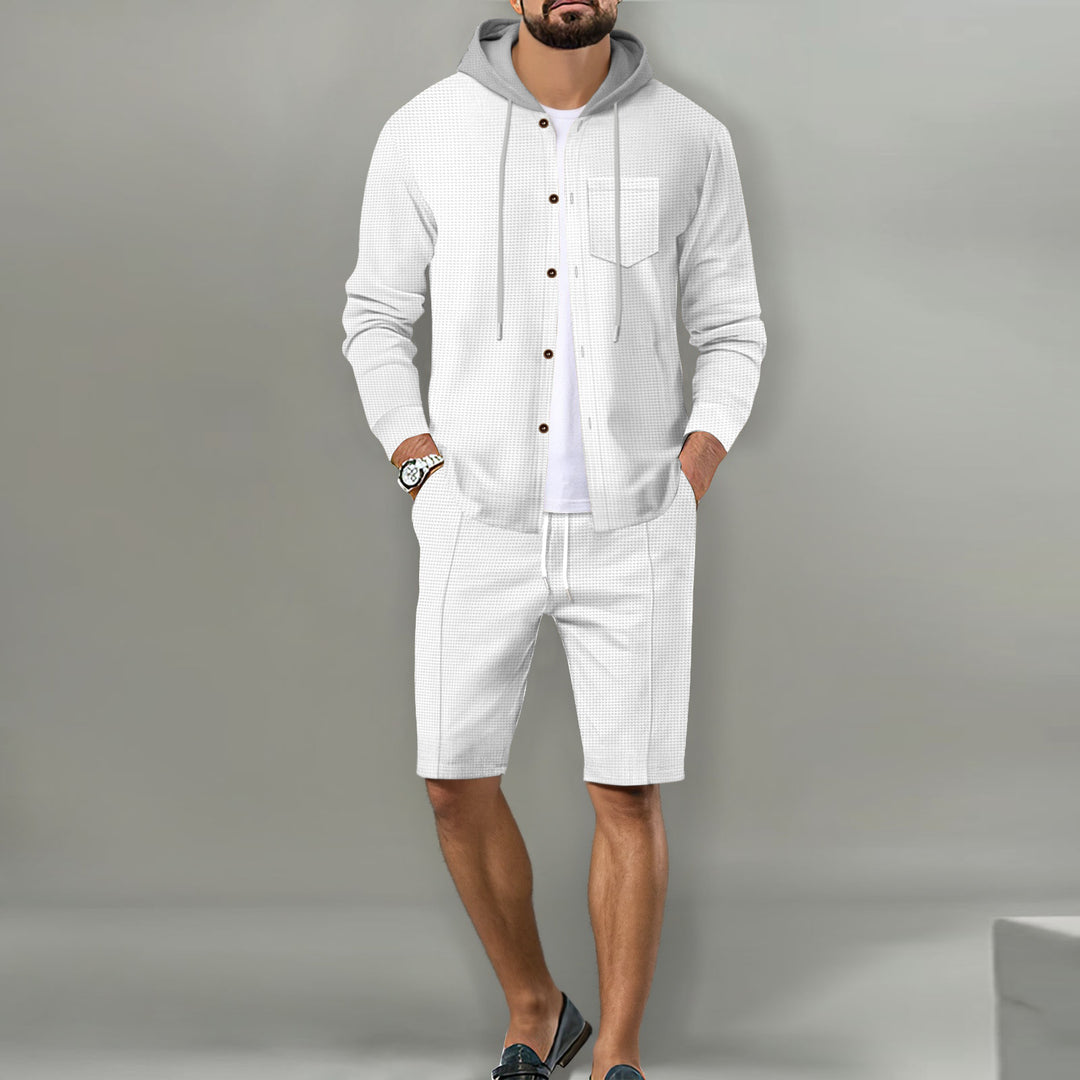 Herren Sportliches Freizeitanzug Aliams