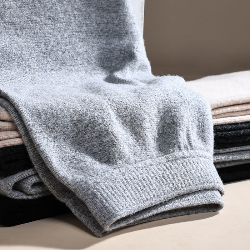 Herren bequeme Strickhose Aliams