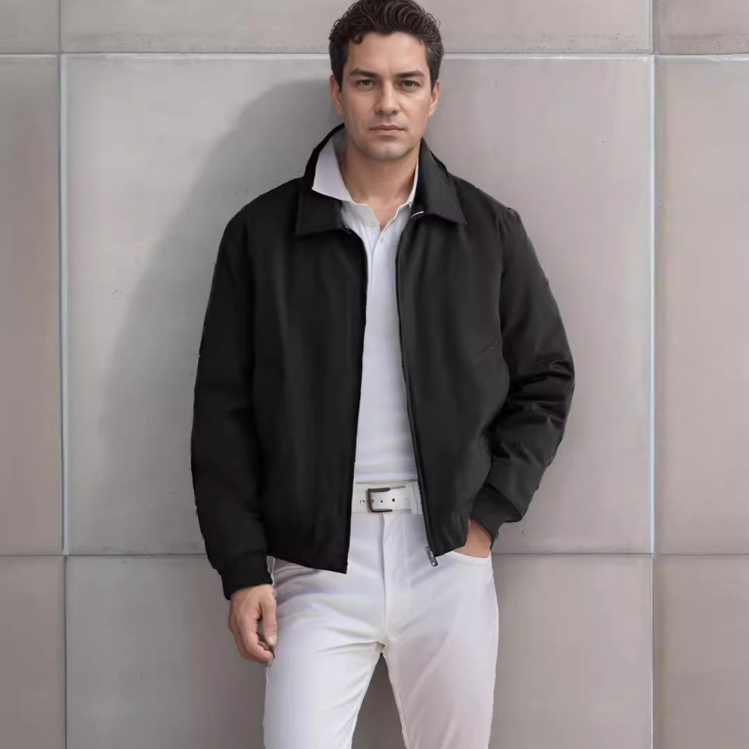 Herren Freizeitjacke mit modernem Design und praktischen Details Aliams