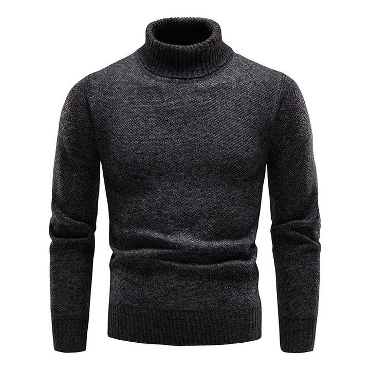 Herren Rollkragenpullover aus weicher Strickware Aliams