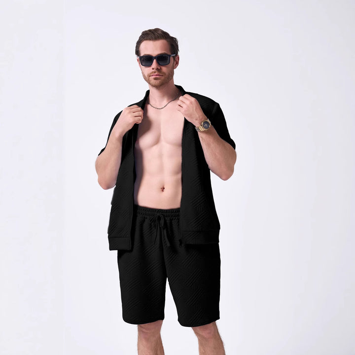 Herren Freizeit-Set mit modernem Design und atmungsaktiven Materialien Aliams